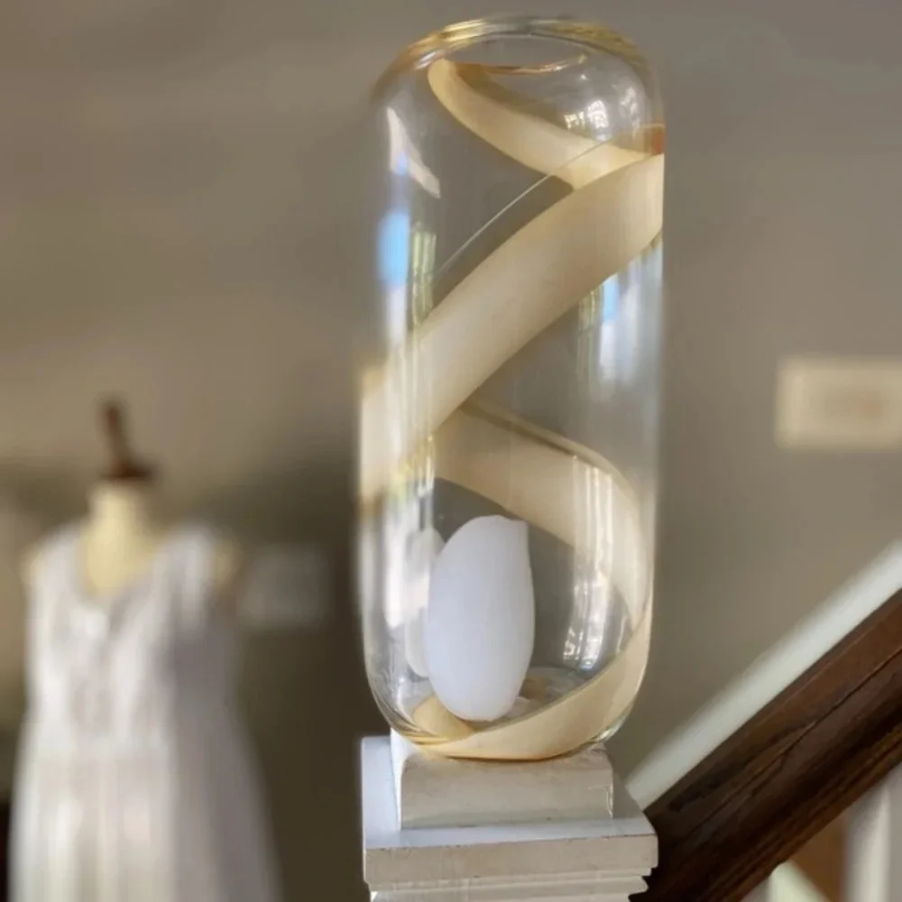 Anthropologie Rounded Glass Vase